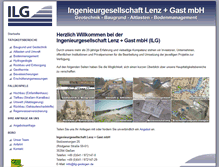 Tablet Screenshot of ilg-geologen.de